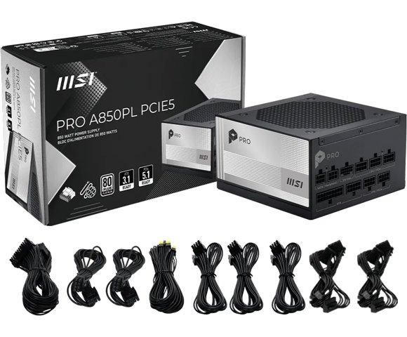 MSI PRO A850PL PCIE5 napajanje - slika 2
