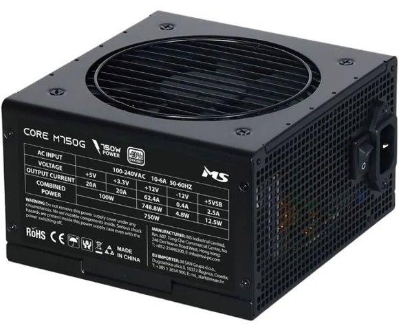 MS Industrial CORE M750G 750W Black napajanje - slika 2