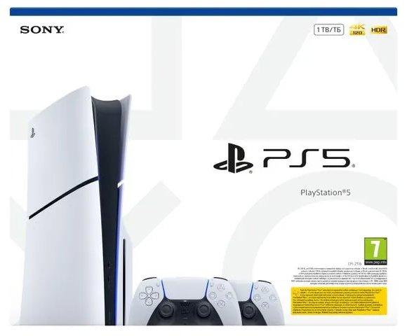 Sony PlayStation 5 Slim 1TB konzola + PS5 Dualsense Wireless Controller - slika 2