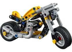 Lego Yellow Motorcycle