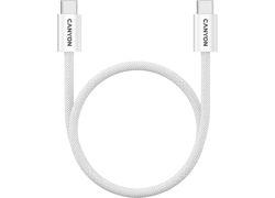 Canyon OnWire 60MG White Type-C 1m 60W pleteni magnetni kabl