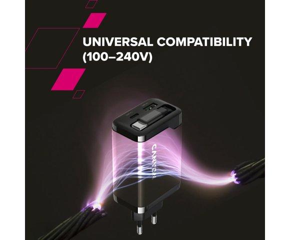 Canyon OnCharge 65RС Black punjač - slika 12