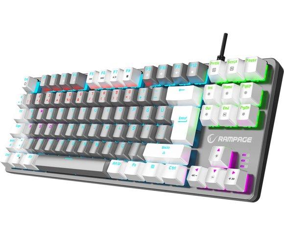 Rampage SNUG K14 (Blue Switch) Gray tastatura - slika 3