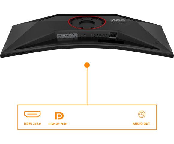 AOC CU34G4 gaming zakrivljeni monitor - slika 3