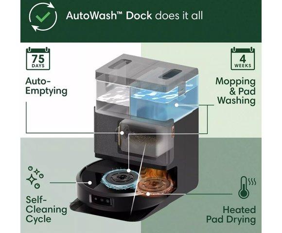 iRobot Roomba Plus 505 Combo Black robot usisivač - slika 9