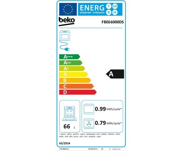 BEKO FBE66000DS električni šporet - slika 7