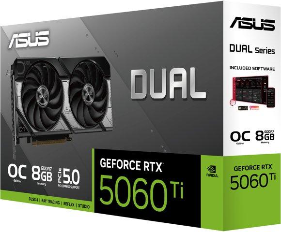 ASUS Dual GeForce RTX 5060 Ti 8GB GDDR7 OC grafička kartica - slika 7