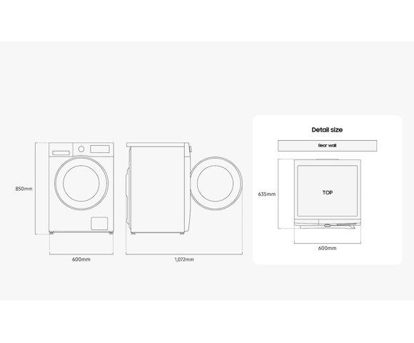 Samsung WW90CGC04DAHLE veš mašina - slika 19