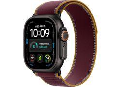 Apple Watch Ultra 4 GPS + Cellular Black Titanium (Burgundy Alpine Loop S / M)