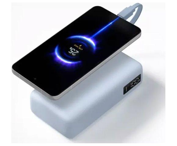 Xiaomi 67W Power Bank 20000 (Integrated Cable) Ice Blue - slika 6