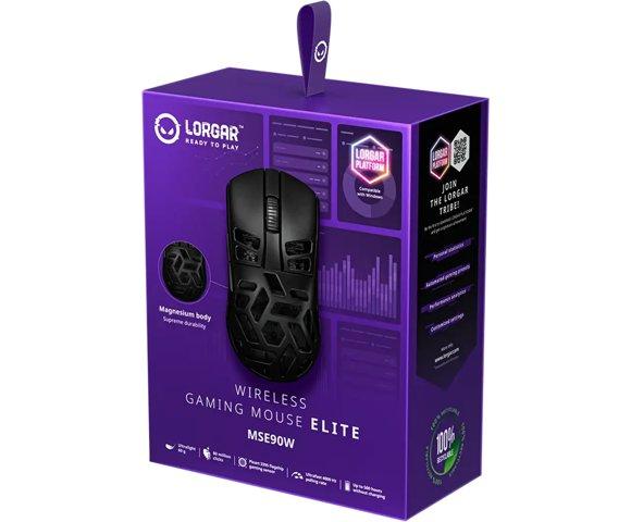 Lorgar Elite MSE90W Black gaming miš - slika 11
