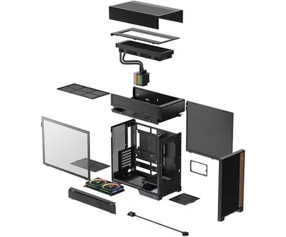 DeepCool CL6600 Black kućište - slika 5