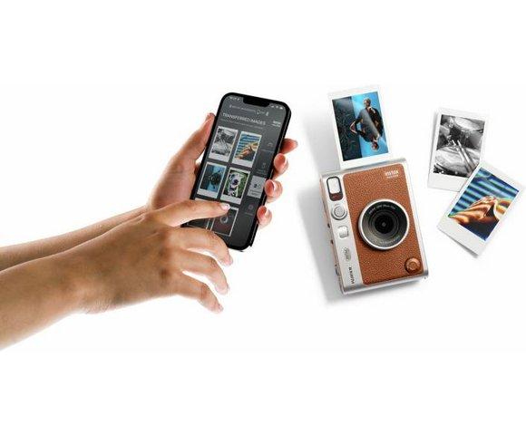 Instax Mini Evo Type-C Brown instant fotoaparat - slika 4