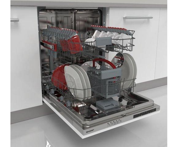 SHARP QW-NI14I47EX-EU mašina za posuđe - slika 4