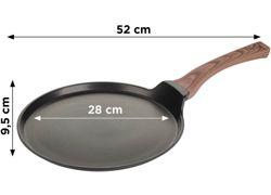 Rosmarino Black Line II – 28 cm tiganj za palačinke