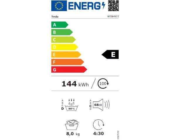 Tesla WT8H91T mašina za sušenje veša - slika 5