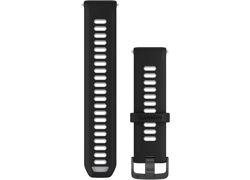 Garmin remen za Forerunner (22 mm) Black/Translucent