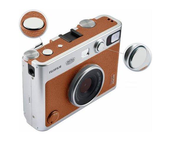 Instax Mini Evo Type-C Brown instant fotoaparat - slika 6