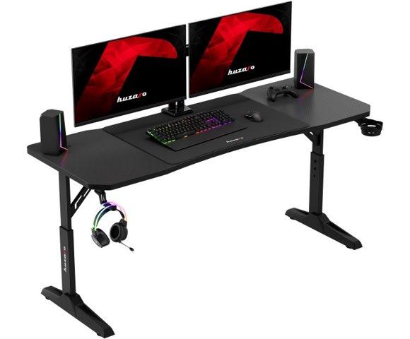 Huzaro Hero 4.6 Black gaming sto - slika 2