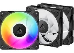 ARCTIC P12 Pro A-RGB Black (3-pack)