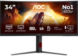 AOC CU34G4 gaming zakrivljeni monitor