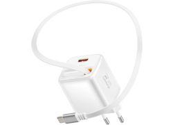 Swissten SlideCHARGE 45W White punjač