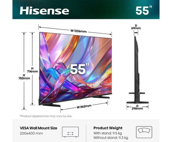 HISENSE 55E7S televizor - slika 2