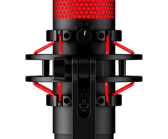 HyperX QuadCast (Black-Red) mikrofon - slika 5