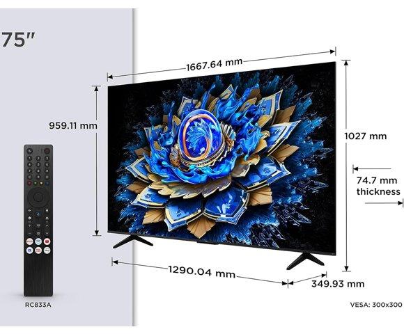 TCL 75T69C QLED TV - slika 4