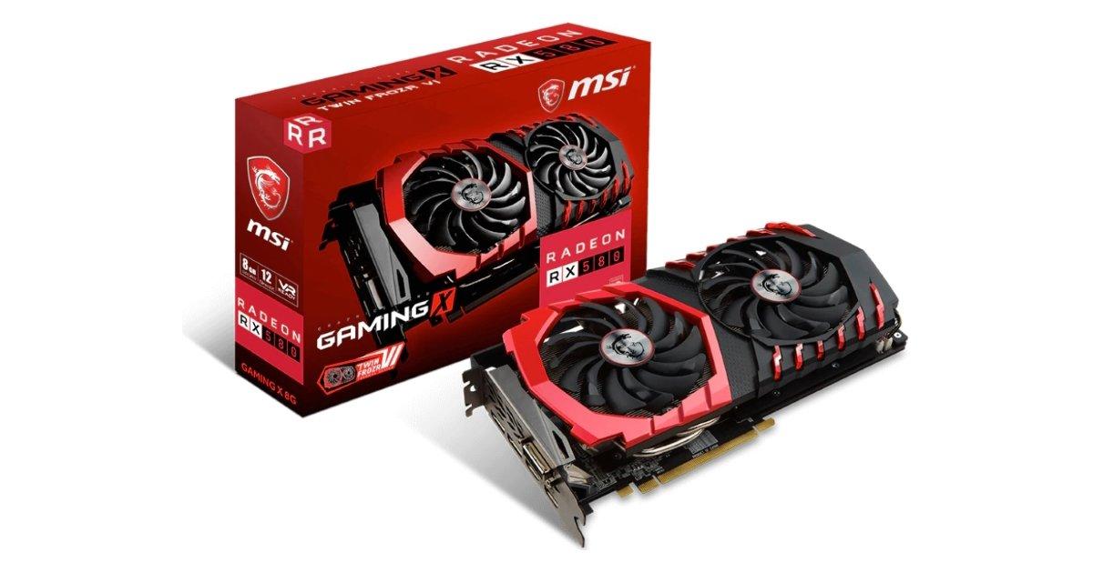 MSI RX 580 GAMING X 8G - Multicom