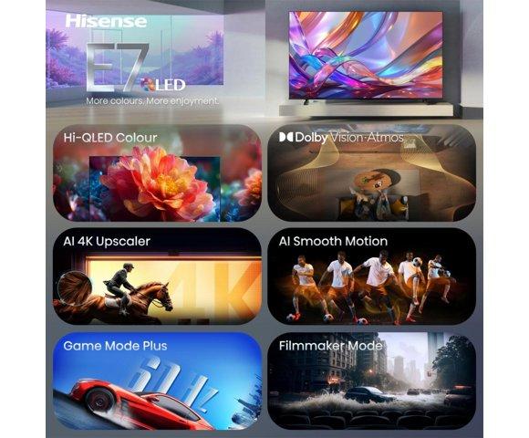 HISENSE 43E7S Hi-Qled Smart TV - slika 3
