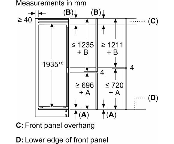 Bosch KBN96VFE0 ugradni frižider - slika 10