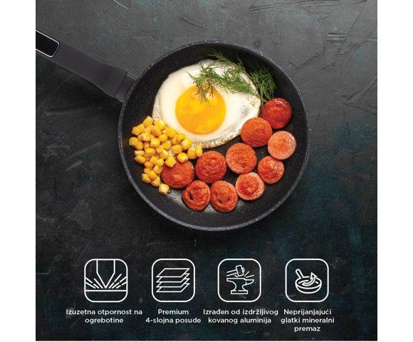 Rosmarino BlackStone 28cm tiganj - slika 7