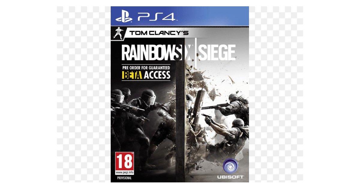 Ubisoft PS4 Tom Clancys Rainbow Six Siege and The Division - Multicom