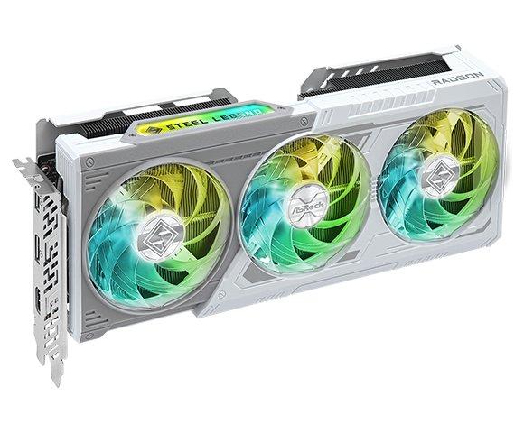 Asrock RX9060XT Steel Legend 16GB OC grafička kartica - slika 3