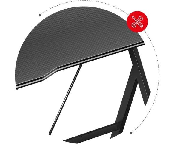 Huzaro Hero 1.4 Black gaming sto - slika 10