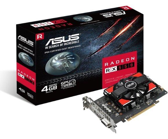 ASUS RX550-4G - Multicom
