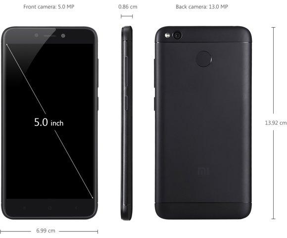 Xiaomi Redmi 4X Black EU 3GB 32GB - slika 2