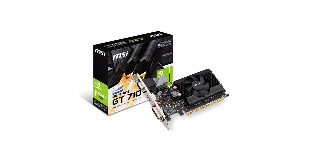 MSI GT 710 2GD3 LP - Multicom