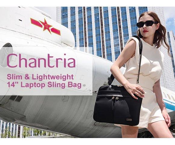Chantria CB00773 crna laptop torba - slika 2