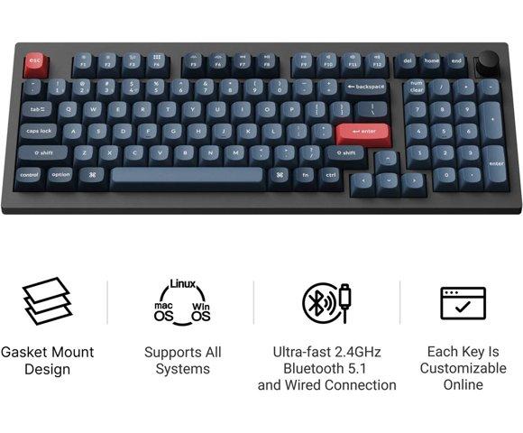 Keychron V5 Max bežična tastatura (V5M-D3) - slika 2