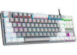 Rampage SNUG K14 (Blue Switch) Gray tastatura