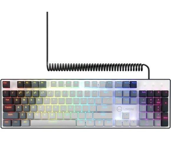 Lorgar Advanced Azar 514 White gaming tastatura - slika 2