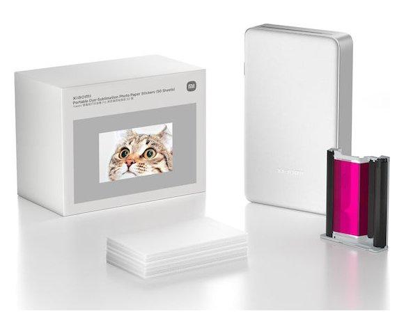 XIAOMI Portable Dye-Sublimation Photo Paper Stickers (50 Sheets) - slika 2