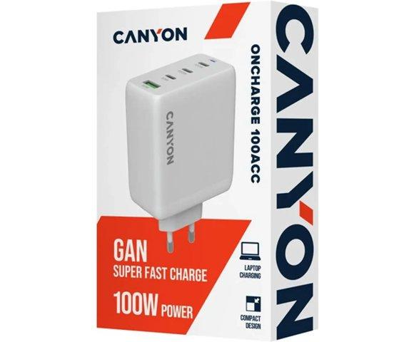 Canyon OnCharge 100ACC White punjač - slika 6