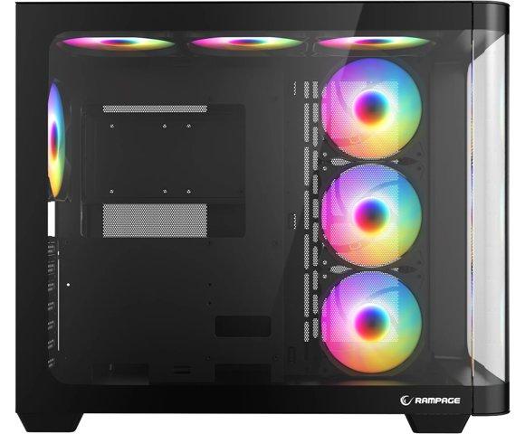 Rampage LOOPY PLUS Black kućište - slika 6