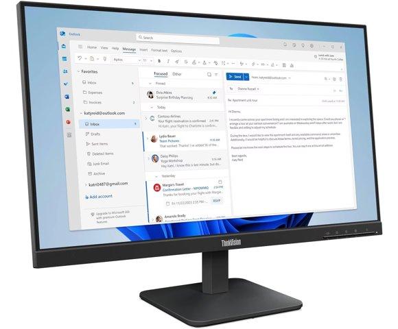 Lenovo ThinkVision S24-4e 64B5KAT1EU monitor - slika 4
