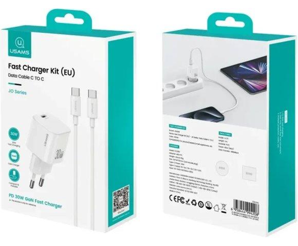 USAMS USB-C 30W 1m Punjač (JOXLTZ01) - slika 4