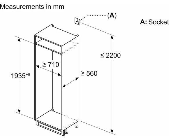 Bosch KBN96VFE0 ugradni frižider - slika 8