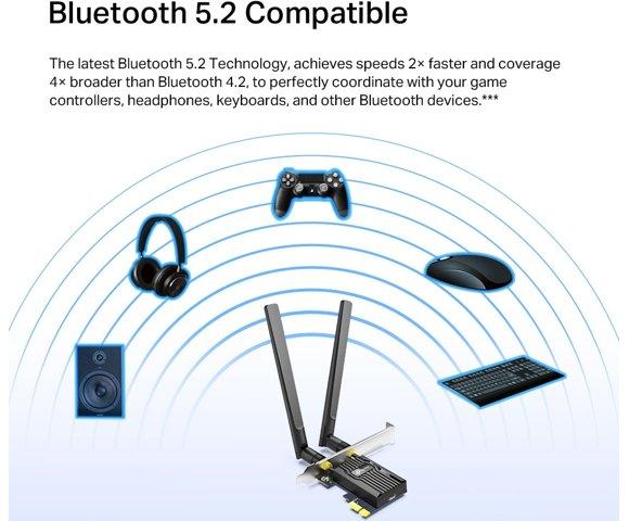 TP-LINK Archer TX55E WiFi adapter - slika 4
